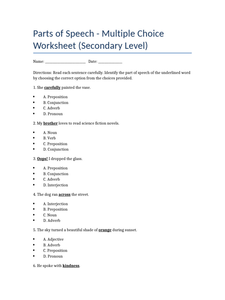 Identifying Adverbs in Sentences | PDF | Part Of Speech | Adverb