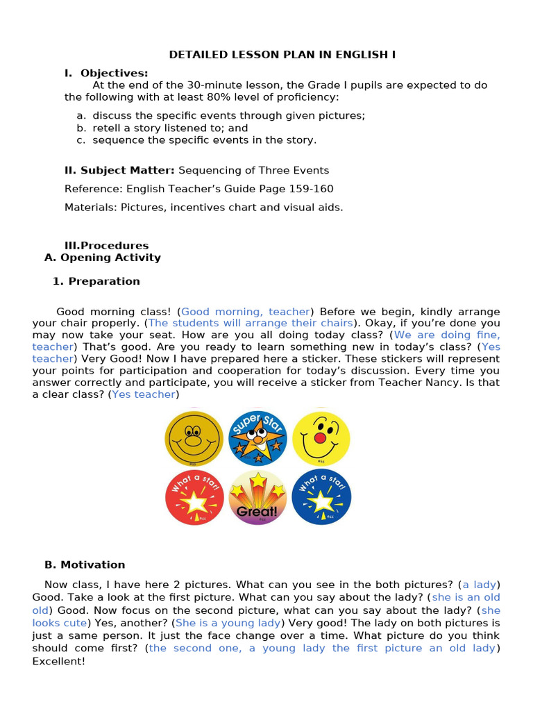 English Color Lesson Plan 2 | PDF | Lesson Plan | Teachers