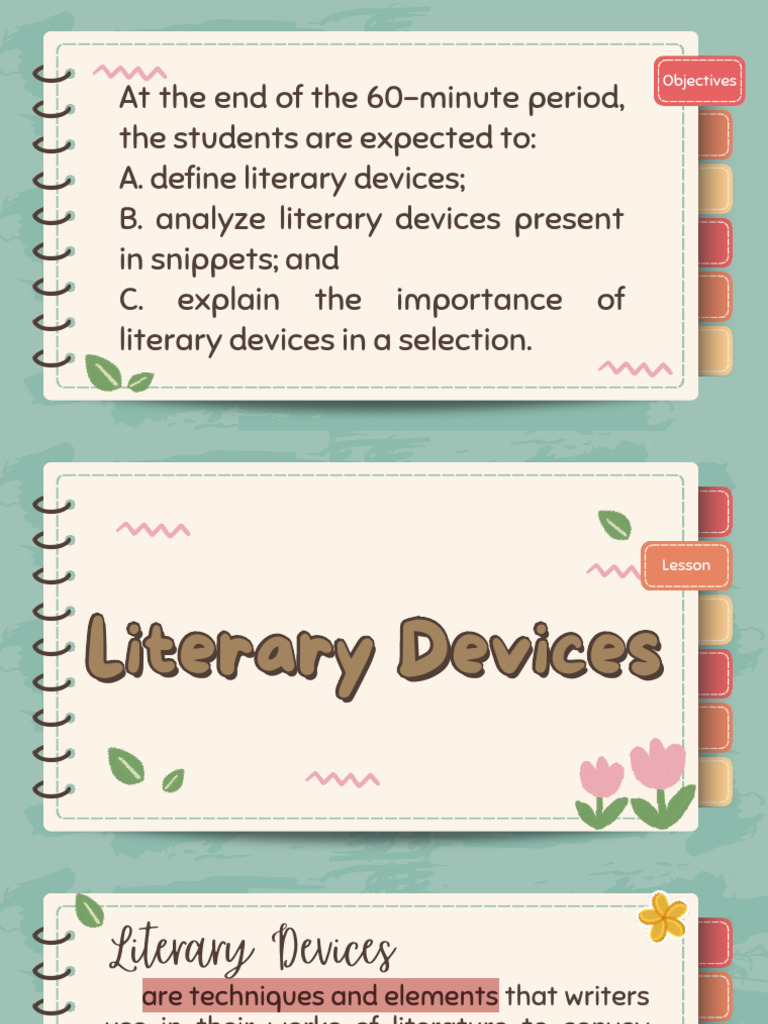 Understanding Literary Devices in Writing | PDF | Scarecrow (Oz)