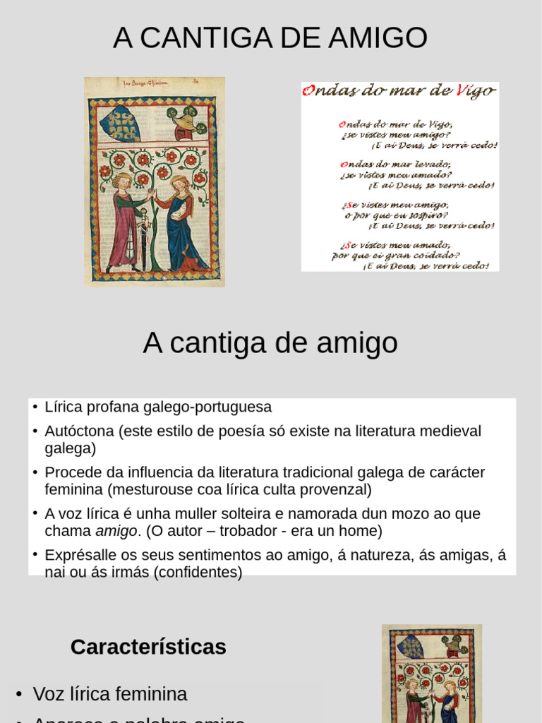 Cantiga de Amigo | PDF