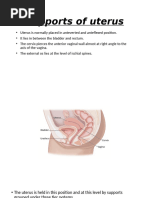 Uterine Ligaments: Anatomy and Functions | PDF