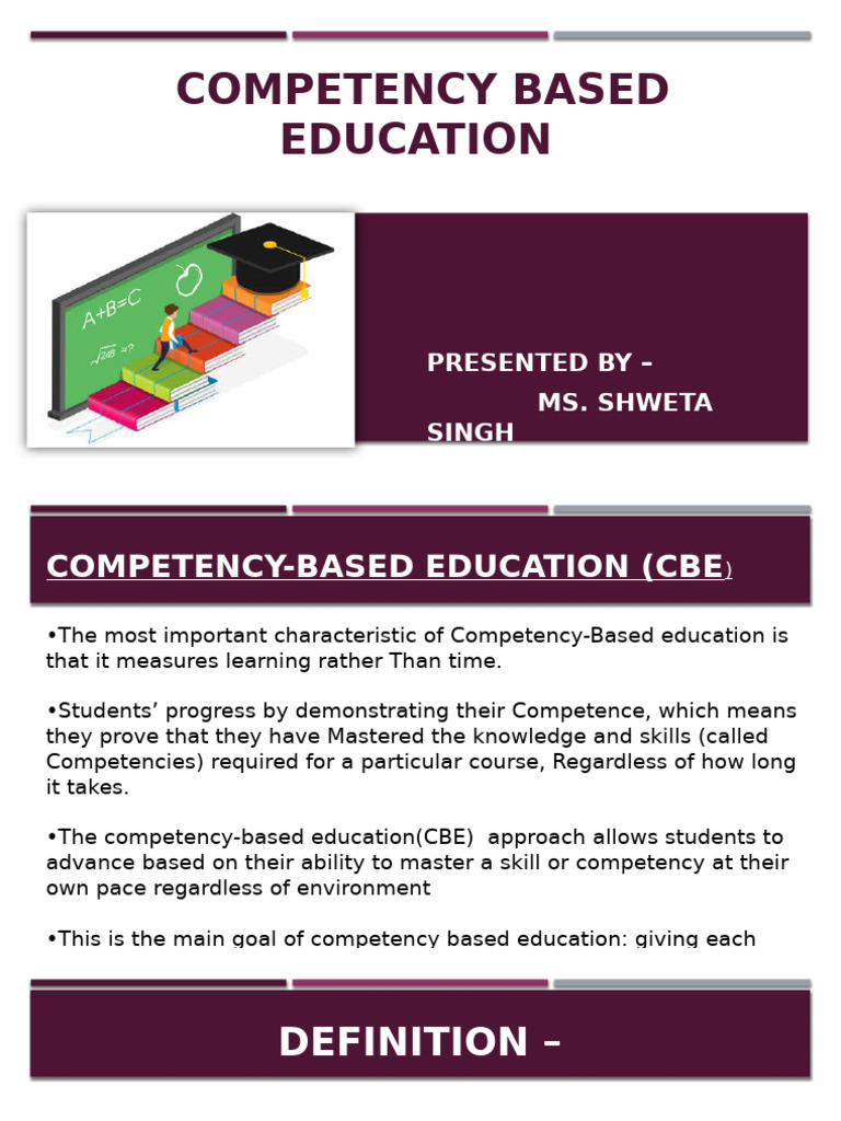 Competency Based Education | PDF | Learning | Educational Assessment