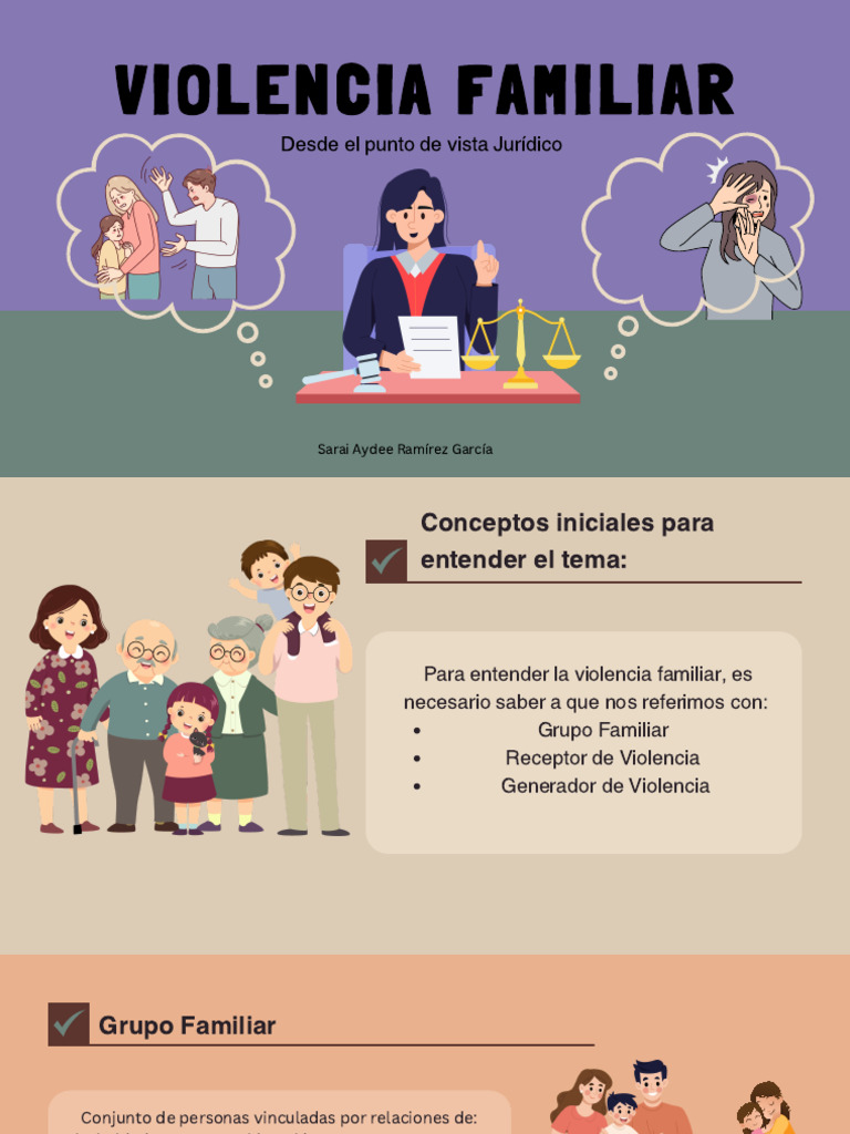 Aspectos Legales de la Violencia Familiar | PDF | Violencia doméstica ...
