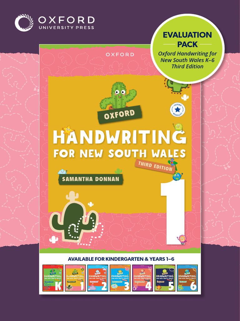 NSW Handwriting K-6 Program Overview | PDF | Fluency | Human Communication