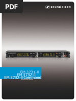 EM 3731-II/EM 3732-II Receiver Manual | PDF | Mains Electricity