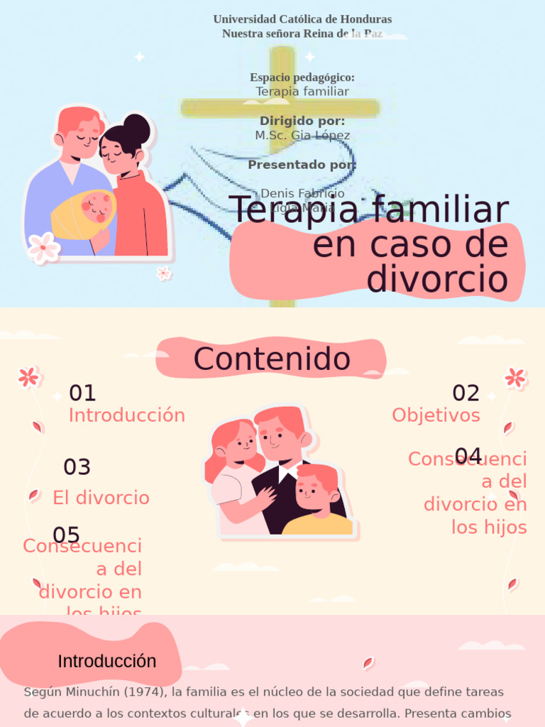 Terapia Familiar en Divorcios | PDF | Divorcio | Familia