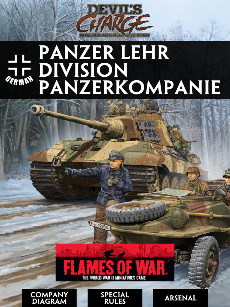 Devils Charge - FW222-DE-B - Panzer Lehr Division Panzerkompanie