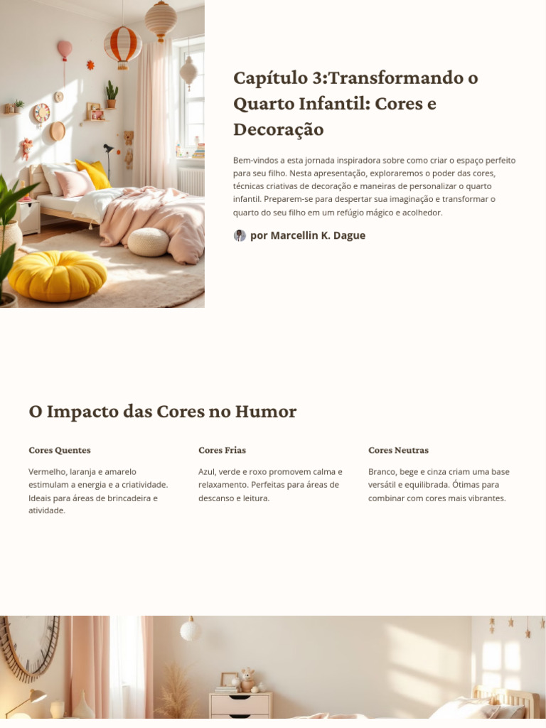 Decoração Criativa para Quarto Infantil | PDF | Cor | Visão