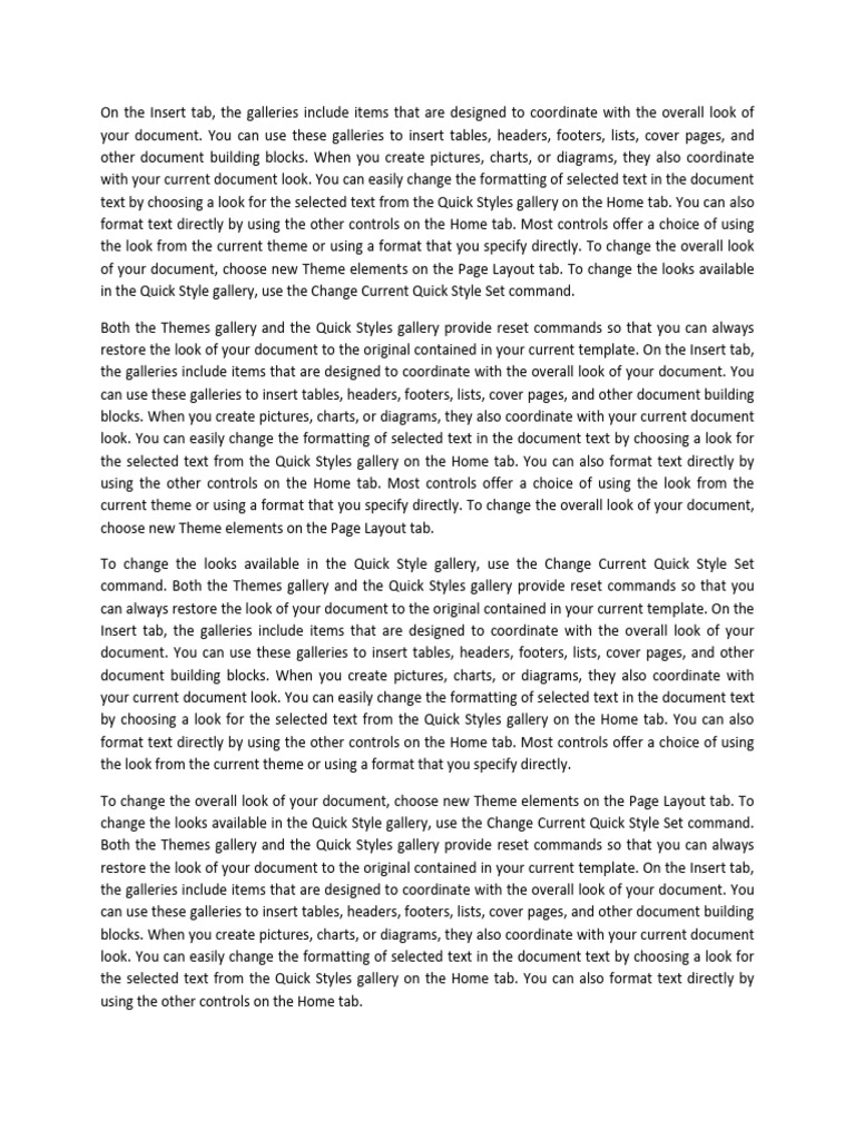 Document Formatting Techniques | PDF | Page Layout | Document