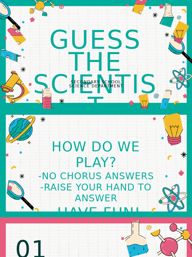 Pink and Green Doodle Hand Drawn Science Project Presentation | PDF