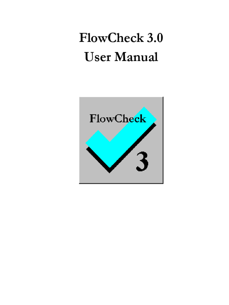 FlowCheck 3.0 User Manual Guide | PDF | Pressure Measurement | Pressure