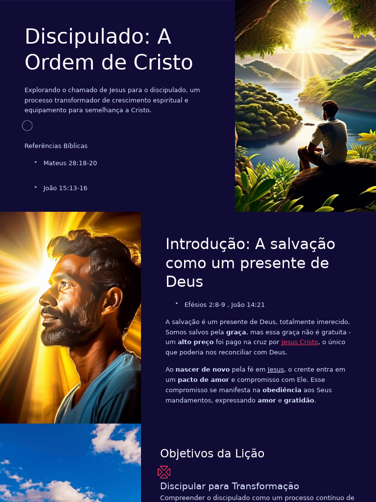 Discipulado: Crescimento e Transformação | PDF | Discípulo ...