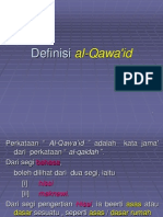K02 Definisi Al-Qawa Id 02