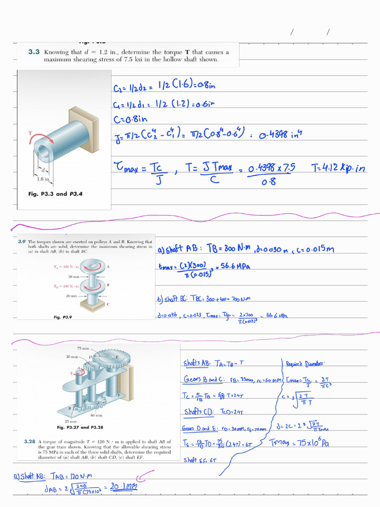 Mechanics HW 3 | PDF