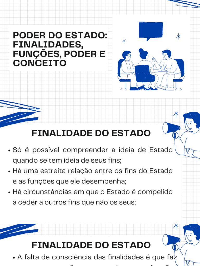 Finalidades e Poder do Estado | PDF | Estado | Poder (social e político)