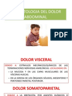 Fisiopatologia Del Dolor Abdominal