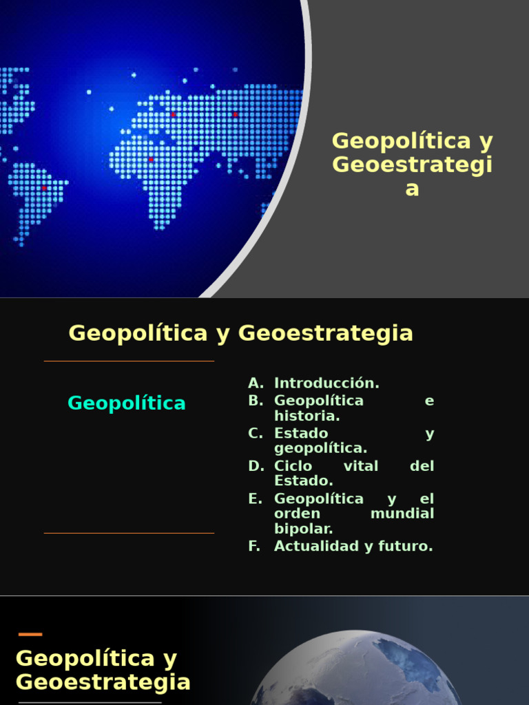 Introducción A La Geopolítica | PDF | Geopolítica | Relaciones ...