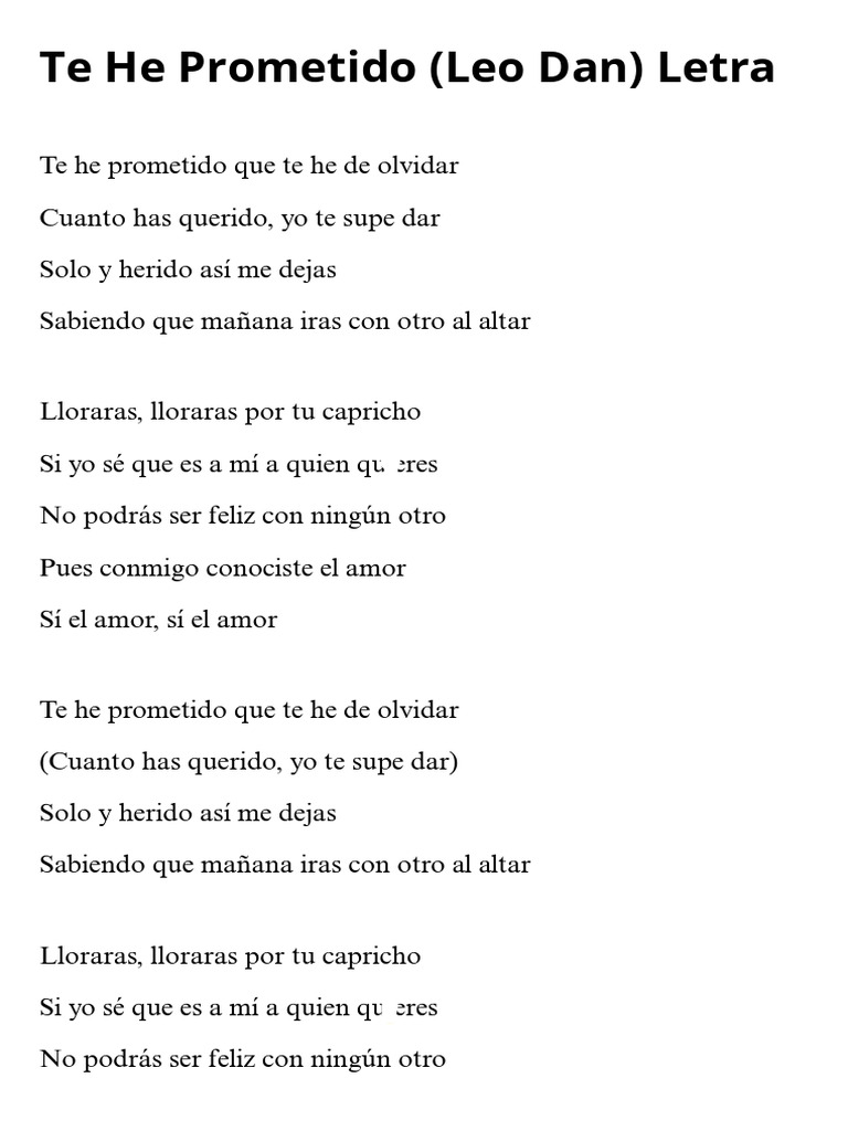 Letra de 