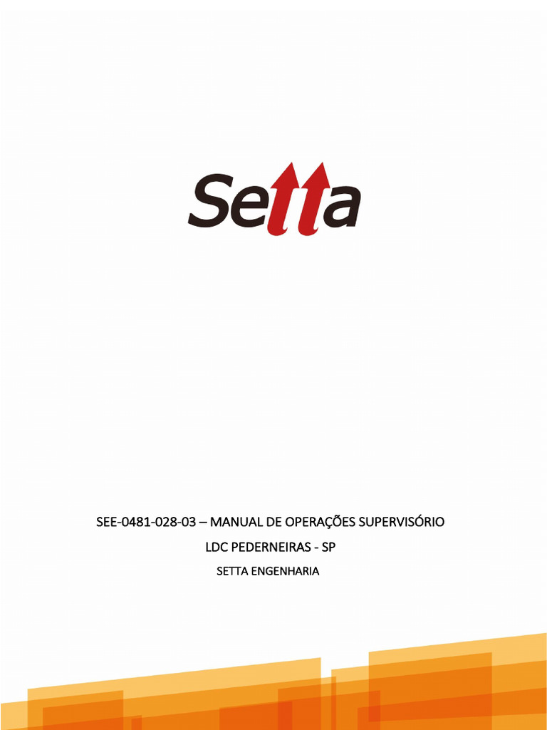 SEE-0481-028 - 03 - Manual Operação | PDF | Motores | Janela (informática)