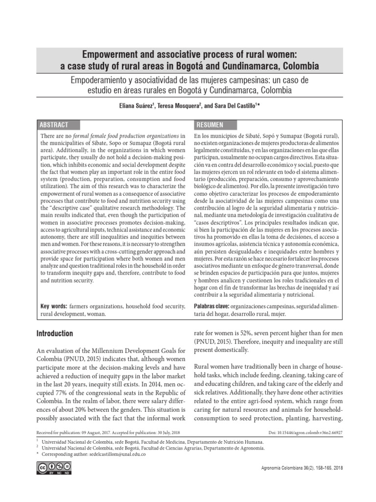 Empowerment and Associative Process of Rural Women: A Case Study of ...
