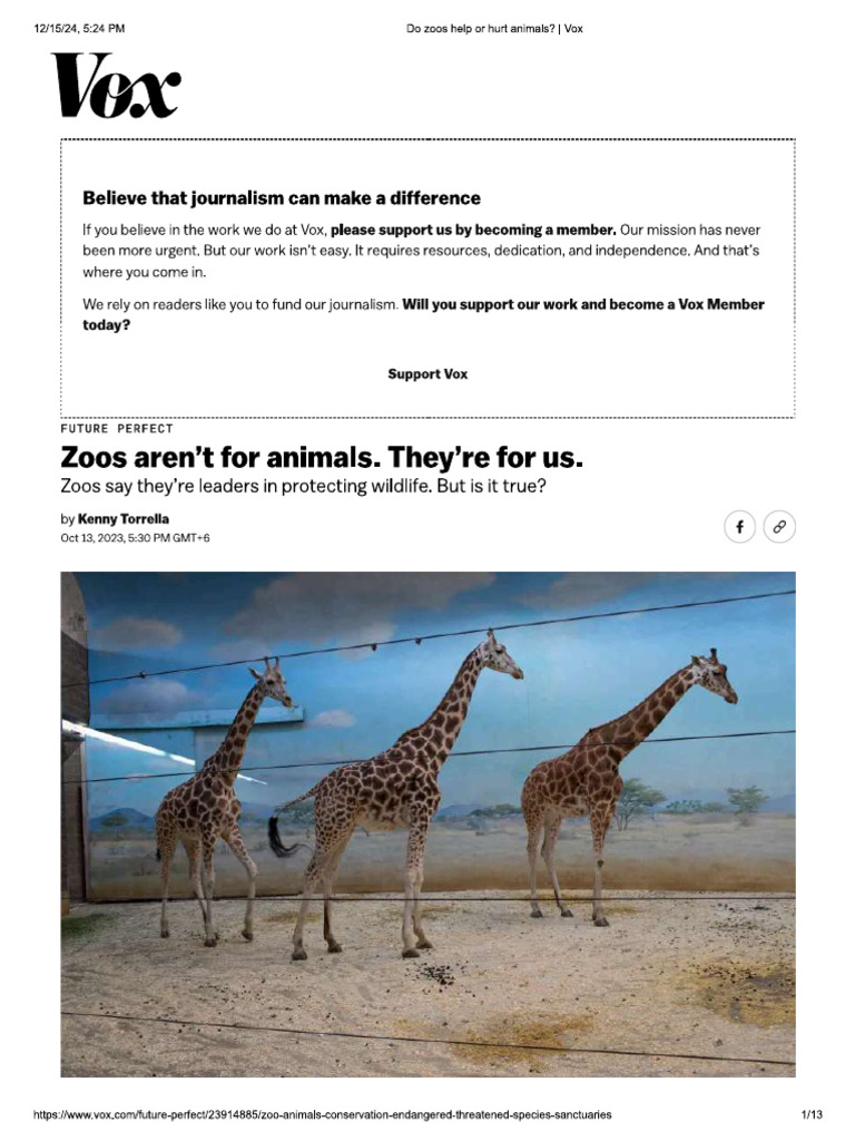 Zoos 1 | PDF