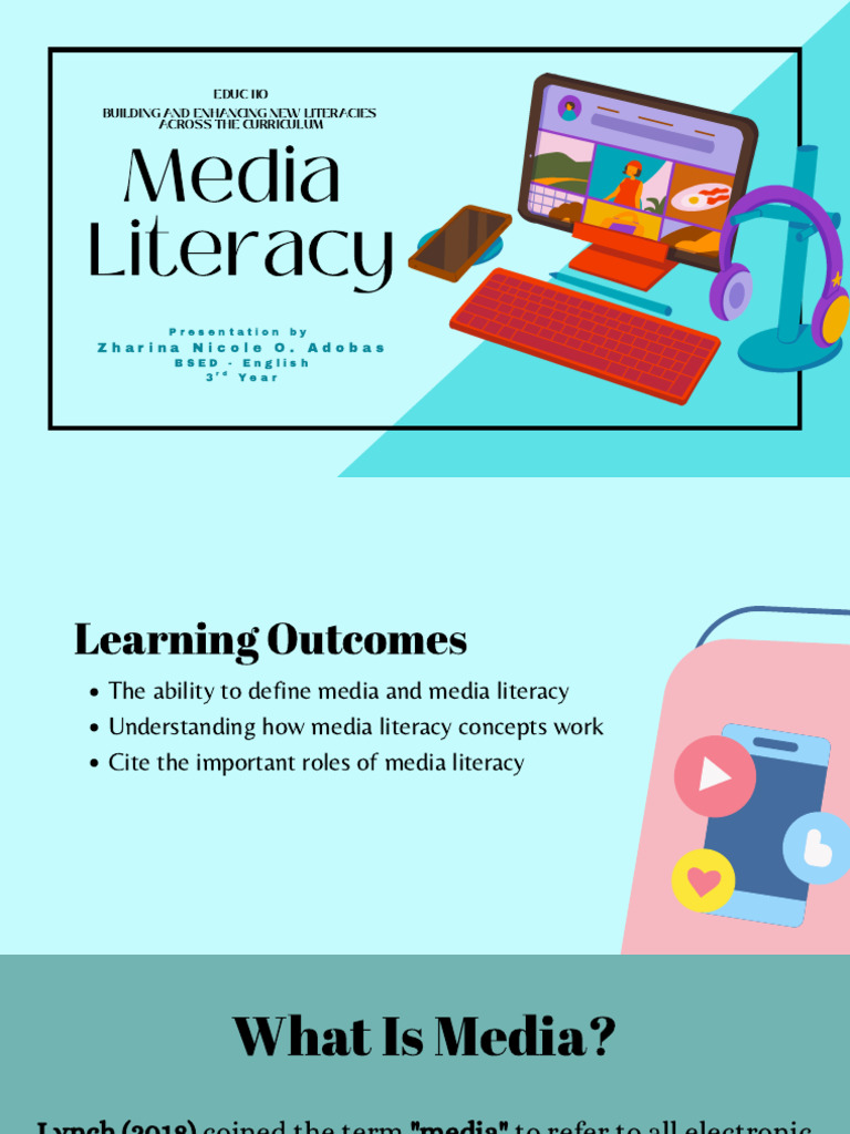 Understanding Media Literacy Essentials | PDF | Literacy | Human ...