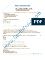 A) I/P Coupling Capacitor: Electronic Circuits Analysis