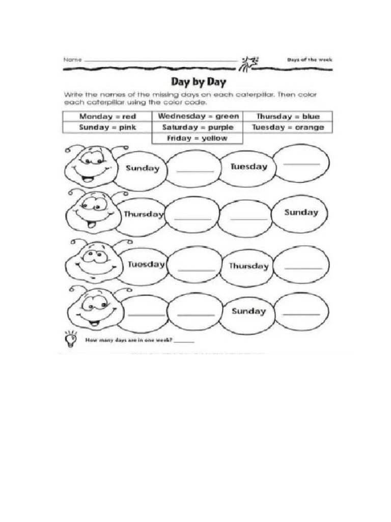 Los Dias de La Semana | PDF