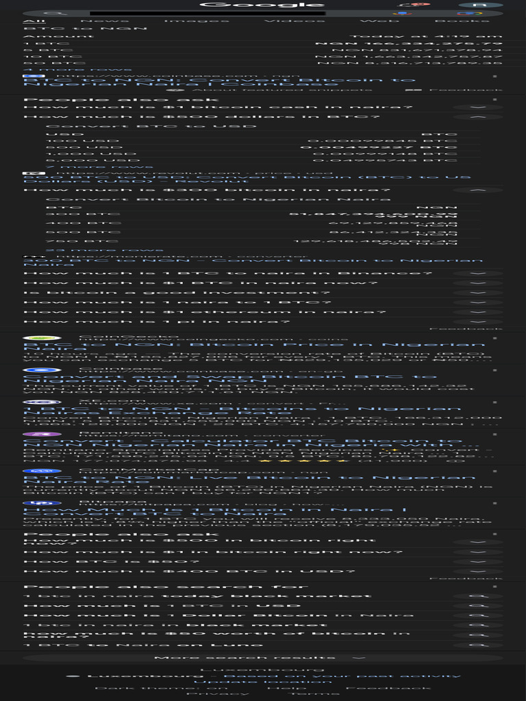 1 BTC in Naira - Google Search | PDF | Bitcoin | International Trade