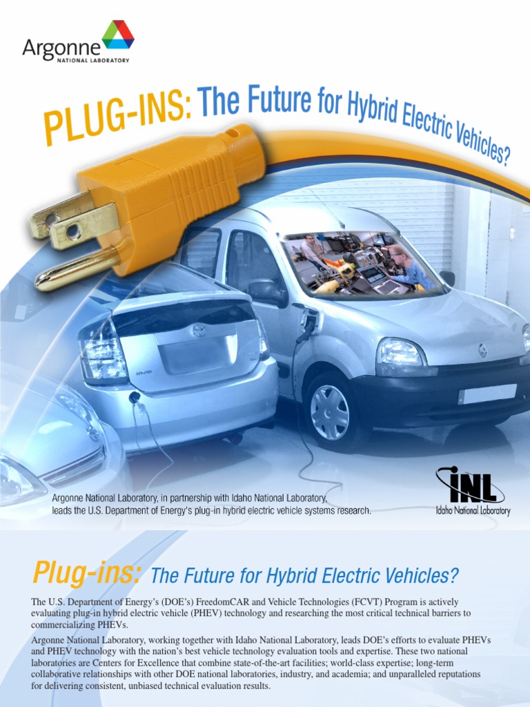 Evaluating Plug-In Hybrid Vehicle Technology | PDF | Plug In Hybrid ...
