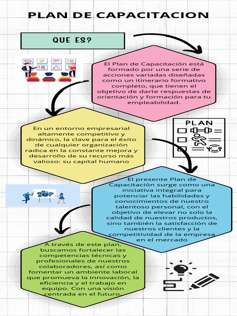 Infografia Plan de Capacitacion | PDF