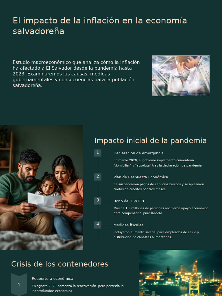 Consecuencias de la inflación en El Salvador | PDF | Inflación ...