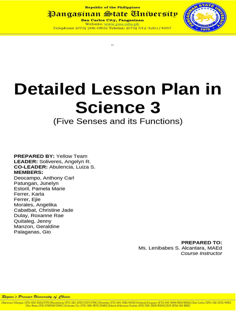 DLP Science Super Final | PDF | Taste | Senses