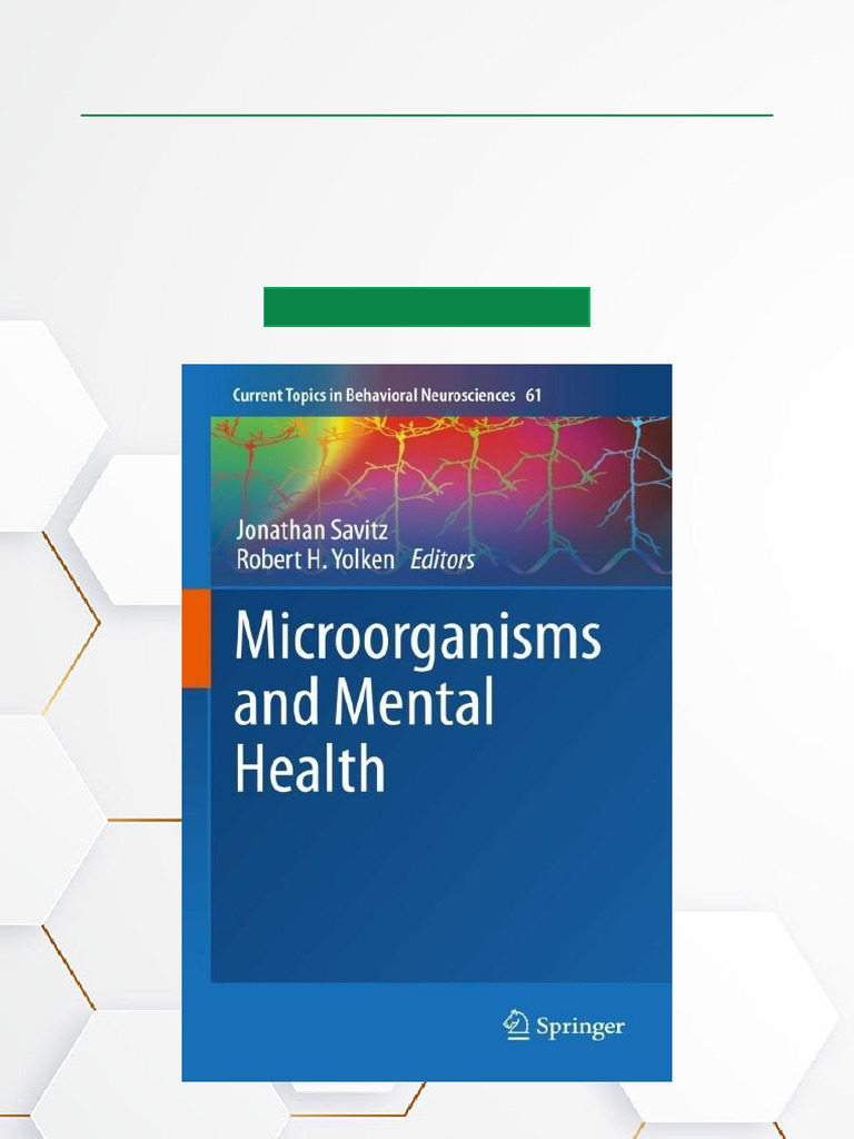 Microorganisms and Mental Health Full-Feature Download | PDF | Cell ...