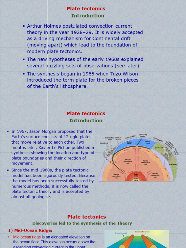 10a Plate Tectonics | PDF | Plate Tectonics | Volcano