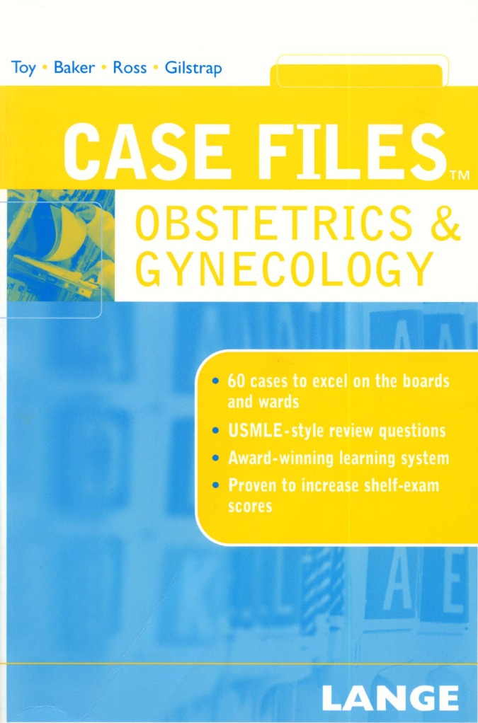 Case Files Obstetrics Gynecology | PDF | Human Reproduction | Women's ...