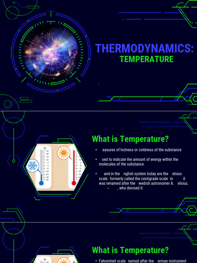 Understanding Temperature Scales and Concepts | PDF | Celsius | Fahrenheit