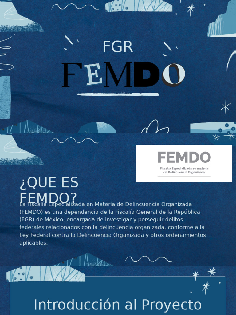 Qué es la FEMDO en México | PDF | Secuestro | Justicia