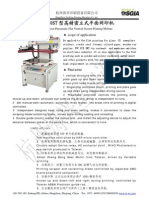 TX-5070ST High Precision Flat Vertical Screen Printing Mchine