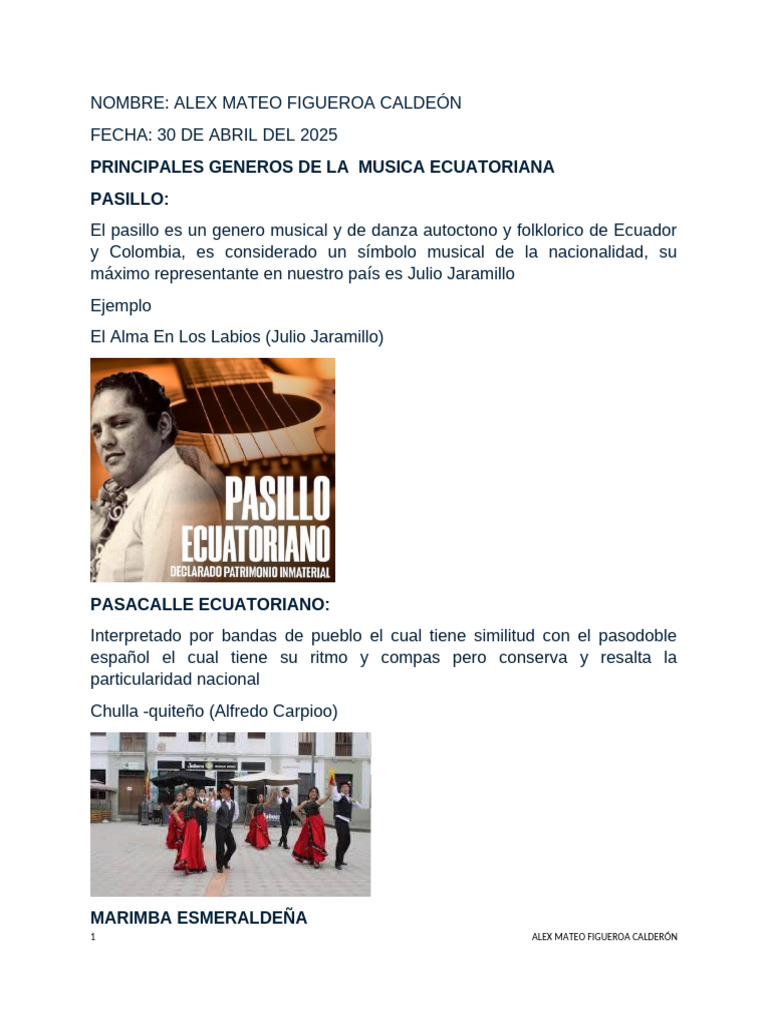 Set 10 Pósteres Música Pósteres Educativos Géneros Musicales - Set 10  Láminas (13x17 Pulgadas) Decoración Aula Laminado, image size:768x1024