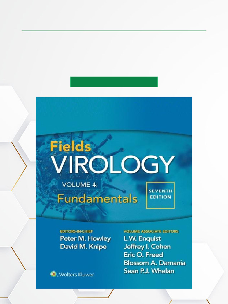 Fields Virology: Fundamental Insights | PDF | Virus | Virology