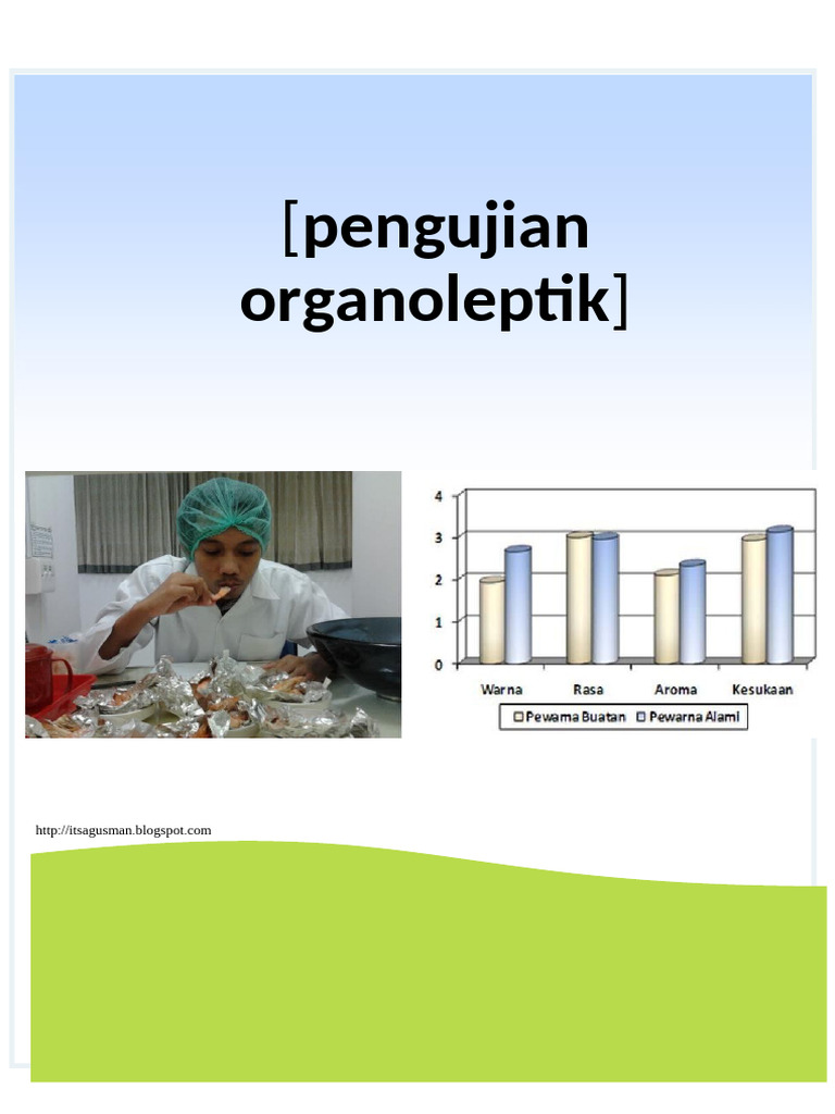 Panduan Uji Organoleptik dan Panelis | PDF