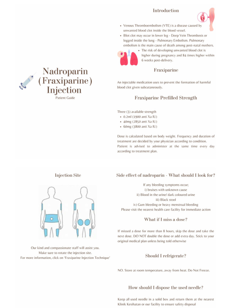 Nadroparin English Version | PDF