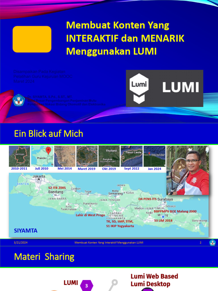 Membuat Konten Interaktif dengan LUMI | PDF