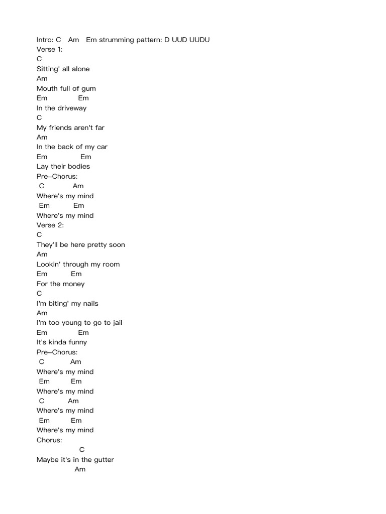 Bellyache | PDF