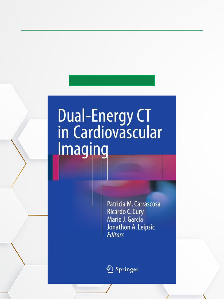 Dual Energy CT in Cardiovascular Imaging | PDF | Ct Scan | Radiography