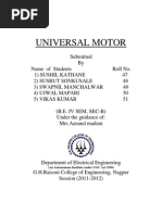 Universal Motor