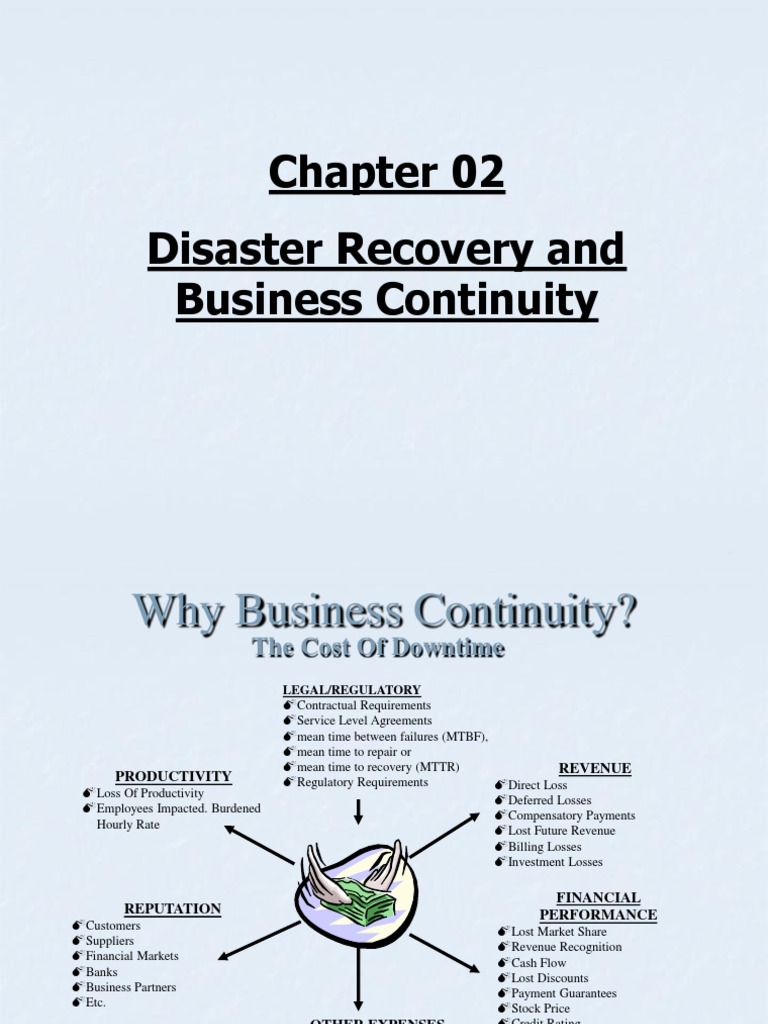 Disaster Recovery and Business Continuity | PDF | Business Continuity ...