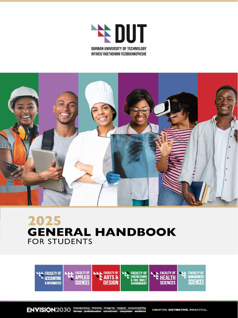 DUT Academic Handbook Overview | PDF | Academic Degree | Student ...