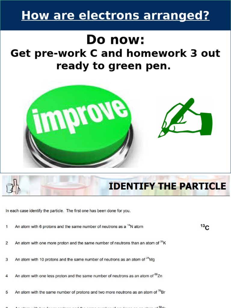 Electron Configuration And Orbital Theory Pdf Electron